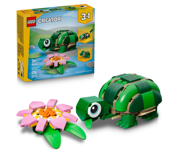 LEGO CREATOR 31377 Żółw i kwiat lilii wodnej - 1473426 - zdjęcie 2